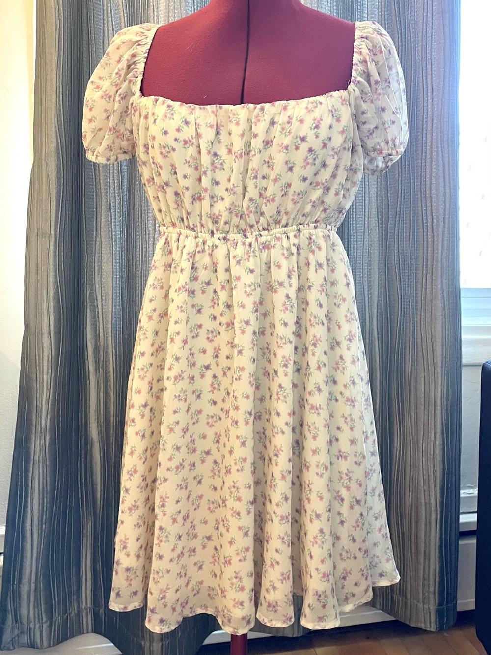 Babydoll Floral Dress